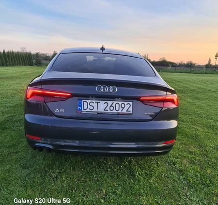 Audi A5 cena 118900 przebieg: 200800, rok produkcji 2019 z Wiązów małe 191